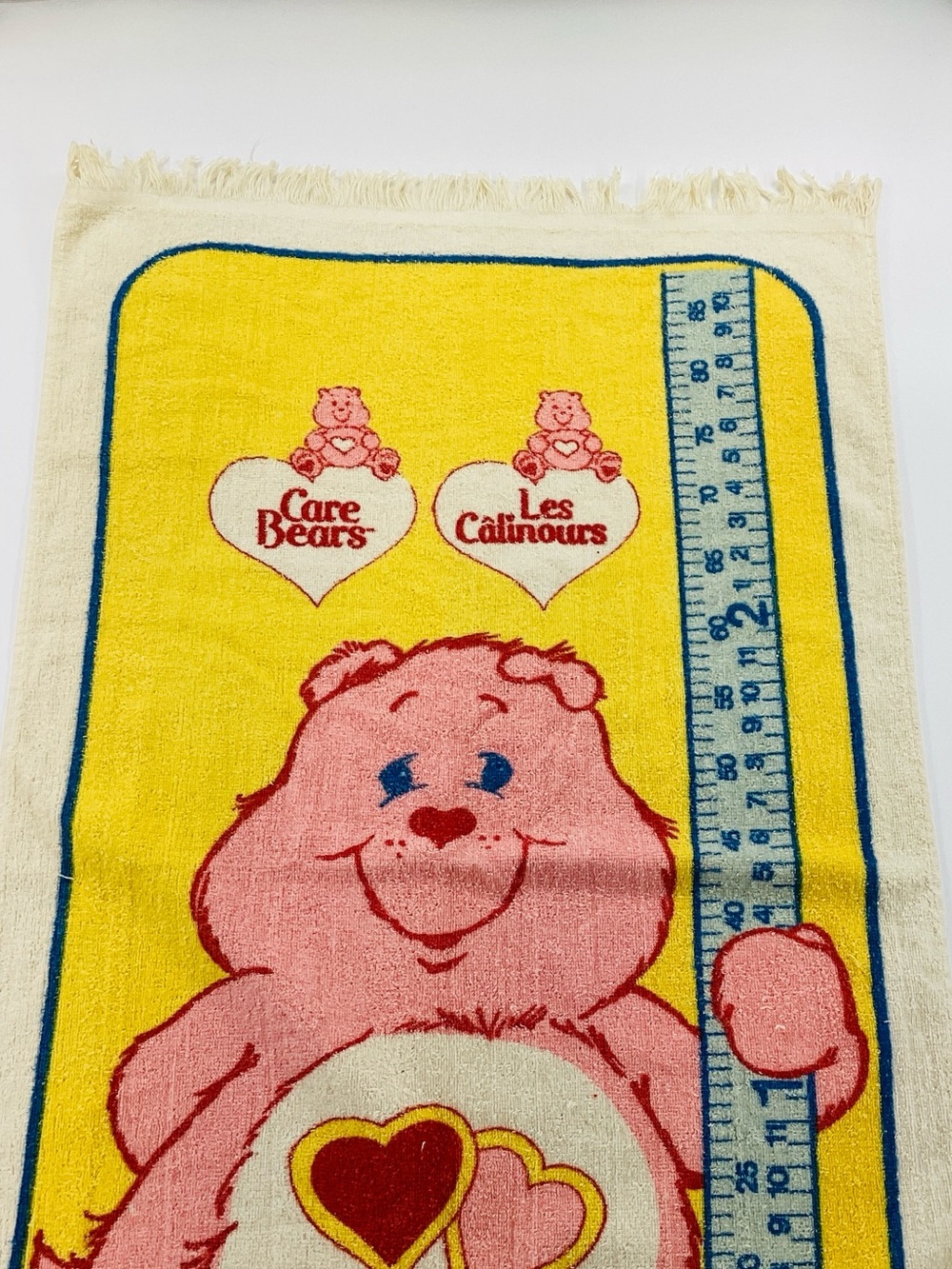 🐵 Vintage Care Bears Cheer Bear Graphic Beach Towel - Picture 6 of 9